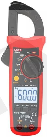 Multimetr UT202F klešťový